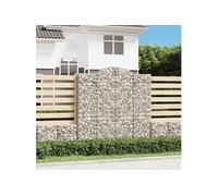 Schanskorven 8 st gewelfd 200x50x200/220 cm ijzer3146431
