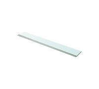 Schappen 2 st 100x12 cm glas transparant3051582