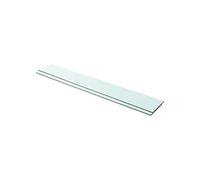 Schappen 2 st 100x15 cm glas transparant3051583