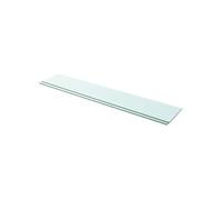 Schappen 2 st 110x20 cm glas transparant3051589