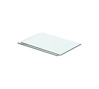 Schappen 2 st 40x20 cm glas transparant3051554