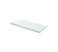 Schappen 2 st 70x30 cm glas transparant3051571