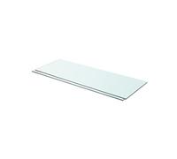 Schappen 2 st 80x30 cm glas transparant3051576