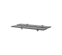 Schappen zwevend 2 st 60x20 cm 8 mm glas3051529
