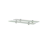 Schappen zwevend 2 st 60x20 cm 8 mm glas3051537