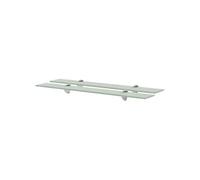 Schappen zwevend 2 st 70x10 cm 8 mm glas3051514