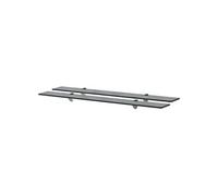 Schappen zwevend 2 st 90x10 cm 8 mm glas3051508