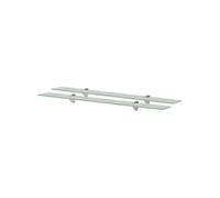 Schappen zwevend 2 st 90x20 cm 8 mm glas3051540