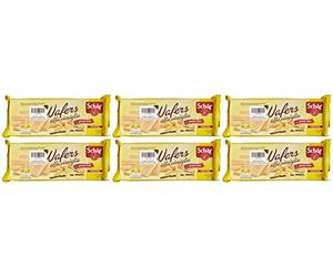 Schar Aliment sans Gluten Gaufrettes Vanille 125 g - Lot de 6