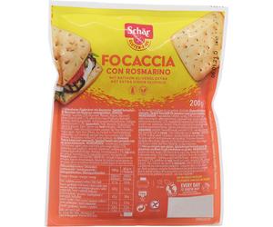 Schar Focaccia Rosmarin Sans Gluten 200g (6550)