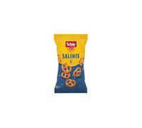 SCHAR - Salinis sans gluten - Mini Bretzels Salés au Sel Marin · Sans Lactose · Texture Croustillante et Dorée · Idéal pour l'Apéritif - le sachet de 60g - Le Lot De 4