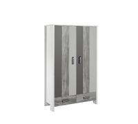 Schardt Armoire 2 Portes Woody Gris