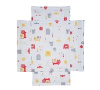 Schardt Tapis de Parc 100 X 100 cm, Motif Monster Gris