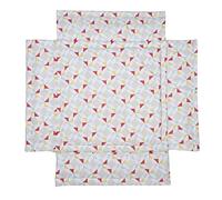 Schardt Tapis de Parc Motif Prisma Rouge 100 X 100 cm