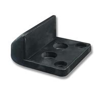 SCHARTEC Butoir de porte pour portail rotatif - Butée de sol en caoutchouc - Butée de fin de course - Butoir de démarrage pour portail à battant - Porte de jardin