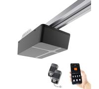 Schartec Prime 600 Moteur Garage avec Rail, 2 télécommandes, Bouton, Ventilation, Position - pour Porte sectionnelle ou battante, Set Complet électrique, Usage Professionnel