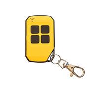 SCHARTEC Universal émetteur 433 MHz télécommande Moteur de Porte de Garage - Télécommande Jaune Portail Fixed Code