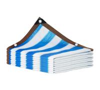 Schattennetz Voile d'ombrage 88 % - Voile d'ombrage avec œillets - 1 x 2 m, 2 x, 3 x 5 m, 4 x 6 m, 6 x 6 m - Filet d'ombrage respirant pour terrasse, pergola, balcon (50,8 x 6 m)