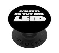 SCHATZI ES TUT Mir LEID PopSockets PopGrip Adhésif