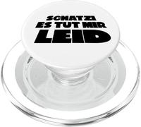 SCHATZI ES TUT Mir LEID PopSockets PopGrip pour MagSafe