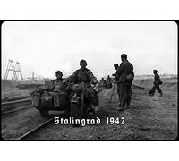 Schatzmix 1942 Stalingrad Plaque métallique décorative 20 x 30 tin Sign en tôle Multicolore 20 x 30 cm