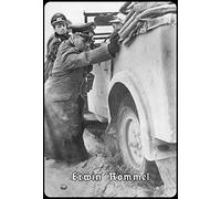 Schatzmix Erwin Rommel Plaque Murale en métal avec Inscription en Allemand 20 x 30 tin Sign Multicolore 20 x 30 cm