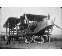 Schatzmix Handley-Page Plaque en métal pour décoration Murale 20 x 30 tin Sign en tôle Multicolore 20 x 30 cm