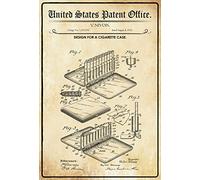 Schatzmix Patent for EIN Boîte à Cigarettes en métal 20 x 30 cm