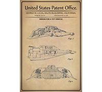 Schatzmix Patent Plaque décorative en métal Motif Bateau Multicolore 20 x 30 cm