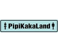 Schatzmix Plaque de Rue en métal Motif PipiKakaLand 46 x 10 cm