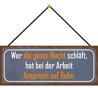 Schatzmix Plaque en métal pour trésor avec Cordon Multicolore 27 x 10 cm