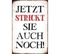 Schatzmix Plaque en tôle Multicolore 20 x 30 cm