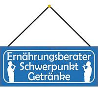 Schatzmix Plaque métallique décorative en tôle Multicolore 27 x 10 cm