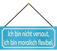 Schatzmix Plaque métallique Multicolore 27 x 10 cm