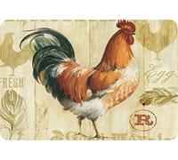 Schatzmix Plaque murale en métal Motif poules fraîches œufs 20 x 30 cm