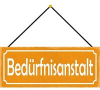 Schatzmix Sign Plaque en métal avec Cordon Multicolore 27 x 10 cm