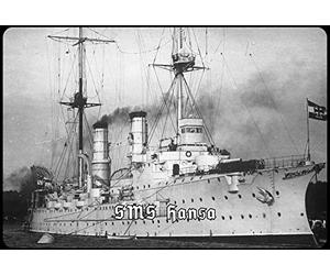 Schatzmix SMS Hansa Plaque Murale en métal 20 x 30 tin Sign en tôle Multicolore 20 x 30 cm