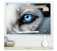 Schau mir ins Auge (hochwertiger Premium Wandkalender 2026 DIN A2 quer), Kunstdruck in Hochglanz: Augen sind Fenster in eine neue Welt
