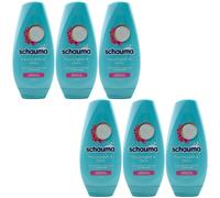 Schauma Après-Shampooing Hydratant & Brillance 6 x 250ml Cheveux Normaux et Secs