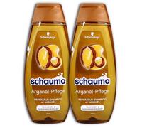 Schauma Lot de 2 shampoings à l'huile d'argan 2 x 400 ml