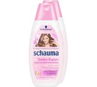 Schauma Lot de 2 shampoings en soie 400 ml