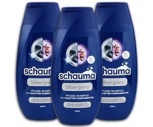 Schauma Lot de 3 shampoings argentés 3 x 250 ml