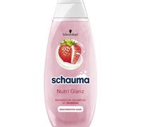 Schauma Nutri Glanz Shampooing réparateur Cheveux Smoothie à la fraise 400ml