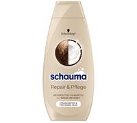 Schauma Réparation & Soin Shampooing 1 X 400ml pour Abimés & Sec Cheveu