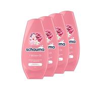 Schauma Schwarzkopf Après-shampoing réparateur 7 huiles de fleurs (4 x 250 ml), après-shampoing pour cheveux secs et fatigués, après-shampoing pour une brillance éclatante sans alourdir