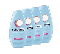 Schauma Schwarzkopf Lot de 4 après-shampoings hydratants hydratants et brillants (250 ml) pour cheveux normaux à secs