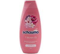 Schauma Shampoo 7 Fleurs Huile Réparation 5 X 400Ml Pour Cheveux Secs Et Épuisés