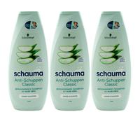 Schauma Shampooing Anti-pelliculaire Classique 3 X 400ml pour Le Tous les Jours