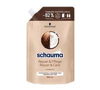 Schauma Shampooing réparateur et soignant à l'extrait de coco, recharge 800ml