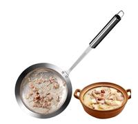 Schaumlöffel - Langer Griff Metallsieb Edelstahl Sieben Frittieren, Feinmaschig Feinsieb Küche, Multifunktional Braten Kochen, Netzsieb Maschensieb Rostfrei, Küchenhelfer Sieb Griff Stabil | Für